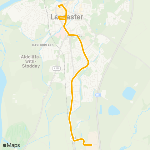 Stagecoach Cumbria and North Lancashire Bus Station Night Std - Underpass map