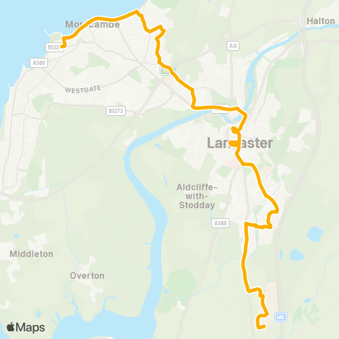 Stagecoach Cumbria and North Lancashire Bus Station - Underpass map