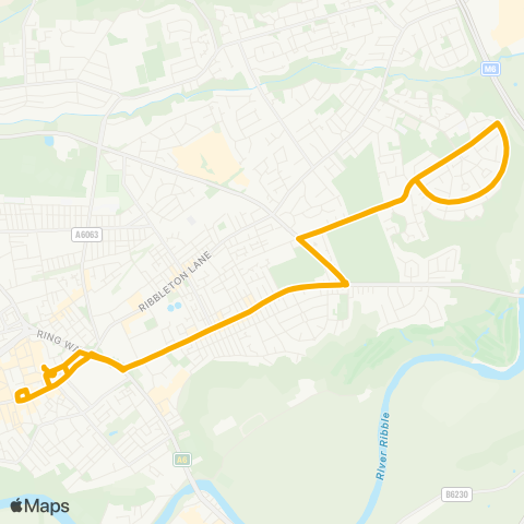 Stagecoach Cumbria and North Lancashire  map