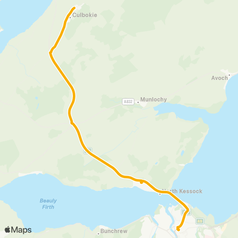 Stagecoach Bluebird Bus Station Stance 4 - Old Ferry Pier map