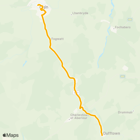 Stagecoach Bluebird The Clock Tower - Bus Station map