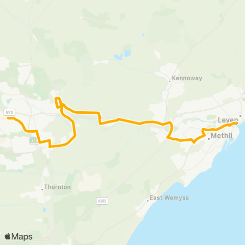 Stagecoach East Scotland Bus Station - Bus Station map