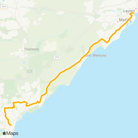 Stagecoach East Scotland Seagate Bus Station - Bus Station map