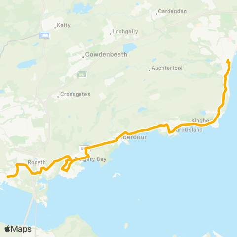 Stagecoach East Scotland Bus Station - Bus Station map