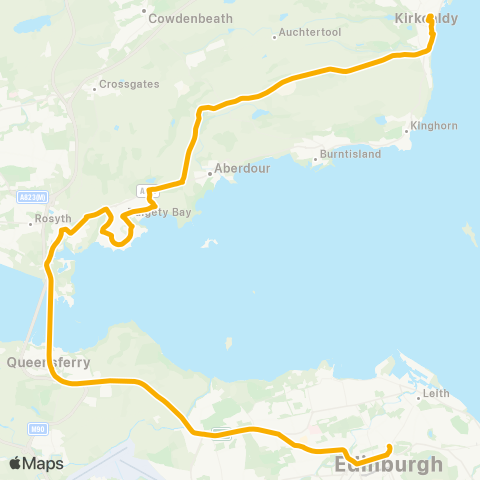 Stagecoach East Scotland Bus Station - Bus Station map