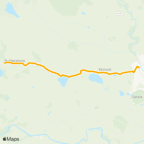 Stagecoach East Scotland Wellmeadow - Telephone Box map
