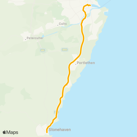 Stagecoach East Scotland Bus Station - Invergowrie Inn map