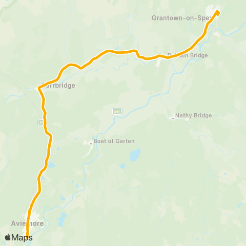 Stagecoach Bluebird Post Office - Grammar School map