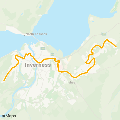 Stagecoach Bluebird Glaitness School - Travel Centre map