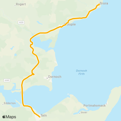 Stagecoach Bluebird County Carpets - Bus Station Stance 2 map