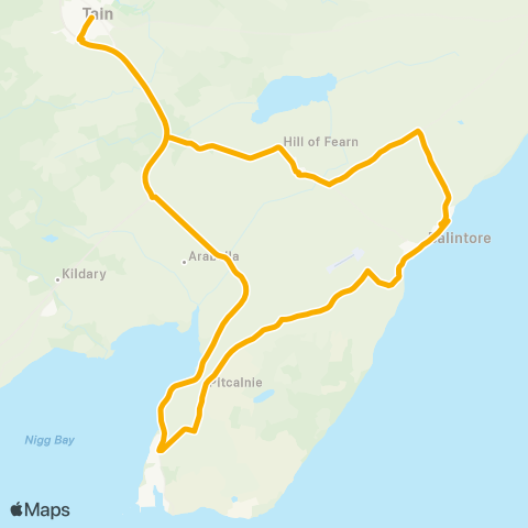 Stagecoach Bluebird Royal Academy - Bus Depot map