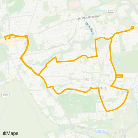 Stagecoach East Scotland Bus Station - Bus Station map
