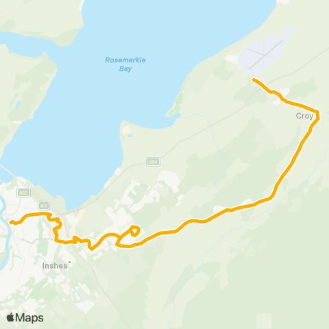 Stagecoach Bluebird Queensgate - Church map