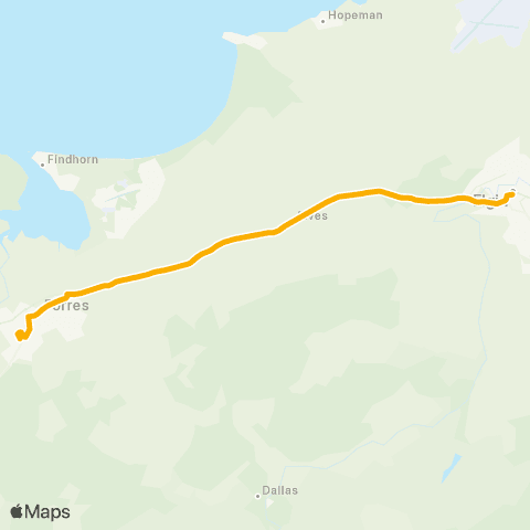Stagecoach Bluebird Bus Station - Corrour Court map