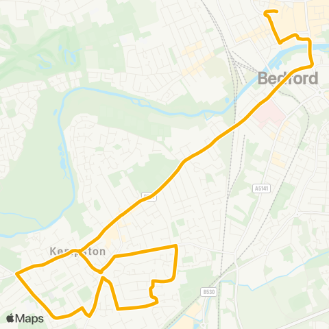 Stagecoach East  map