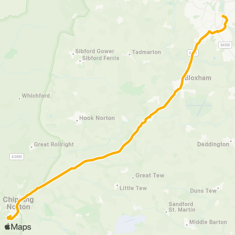 Stagecoach Oxfordshire  map