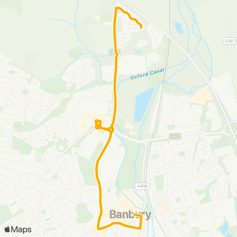 Stagecoach Oxfordshire  map