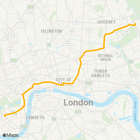 Stagecoach London Victoria Sta - St Mary of Eton Church map