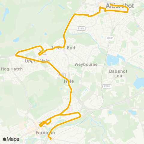 Stagecoach South Adelaide Close - South Street map