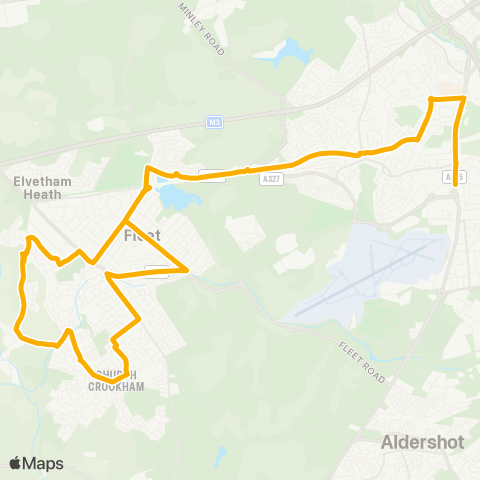 Stagecoach South Railway Station - Oak Road map