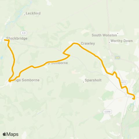 Stagecoach South Railway Station - Village Hall map
