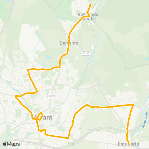 Stagecoach South Baptist Church - Uplands Green map