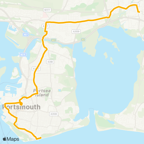 Stagecoach South Town Hall - Sainsburys map