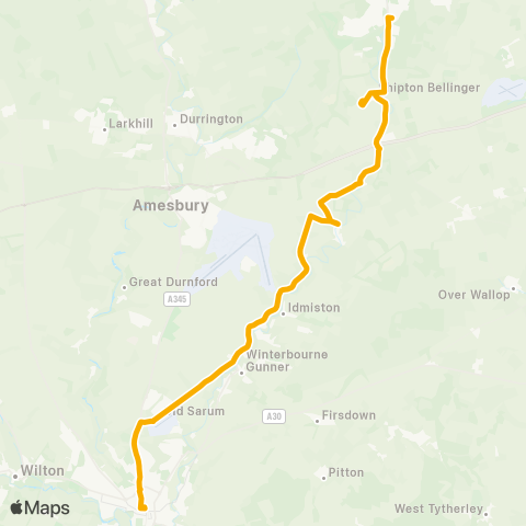 Stagecoach South Tesco Superstore - Endless Street map