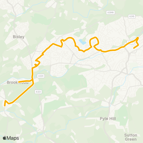Stagecoach South Bus Station - Station map