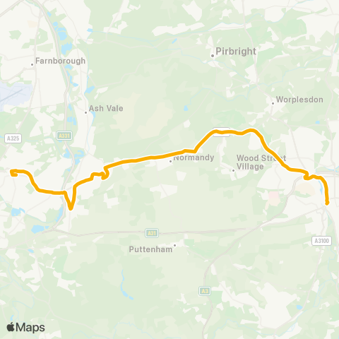 Stagecoach South Wellington Centre - Friary Bus Station map