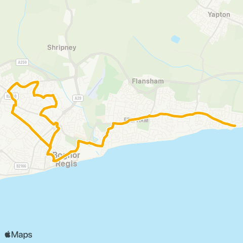 Stagecoach South High Street - Templesheen Road map