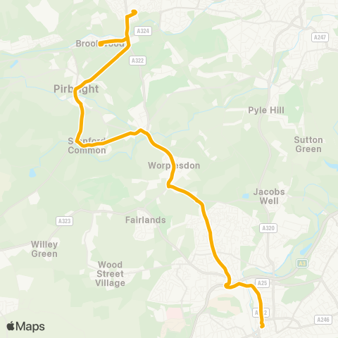 Stagecoach South Friary Bus Station - Sainsbury's map