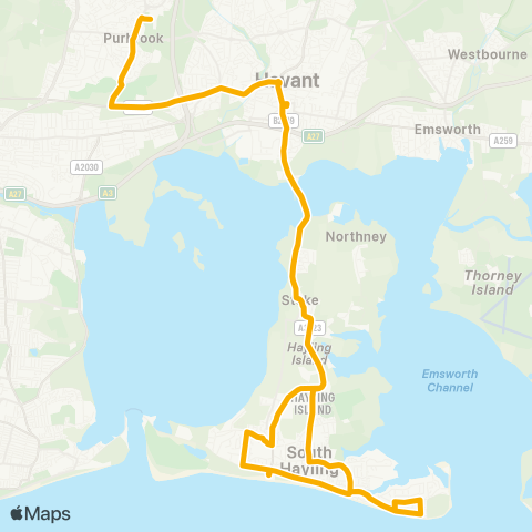 Stagecoach South Mill Rythe School - Oaklands School map