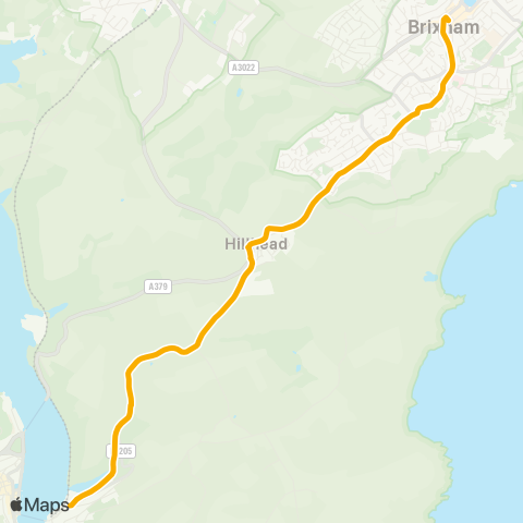 Stagecoach South West Banjo - Town Square map
