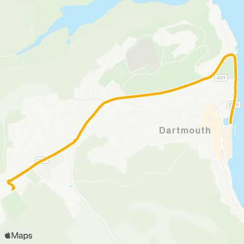 Stagecoach South West Pontoon - P&R map