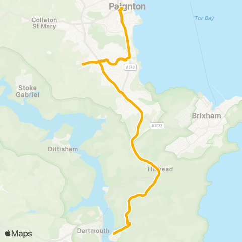 Stagecoach South West Banjo - Bus Station map