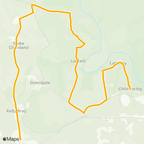 Stagecoach South West Community College - Devon View map