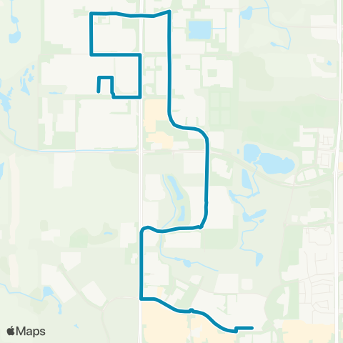 Strathcona County Transit Bethel - Millennium Place map