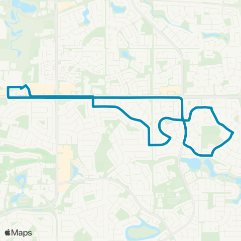 Strathcona County Transit Bethel - Heritage Hills map