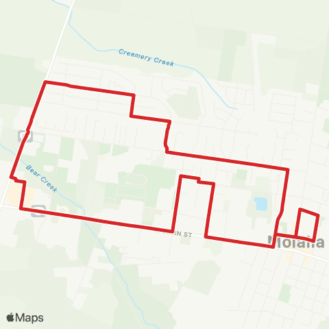 SCTD City of Molalla map