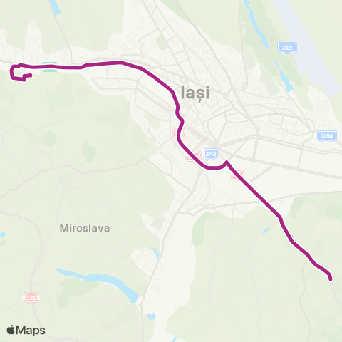 SCTP Bucium - Gara - Canta - MALL MOLDOVA map
