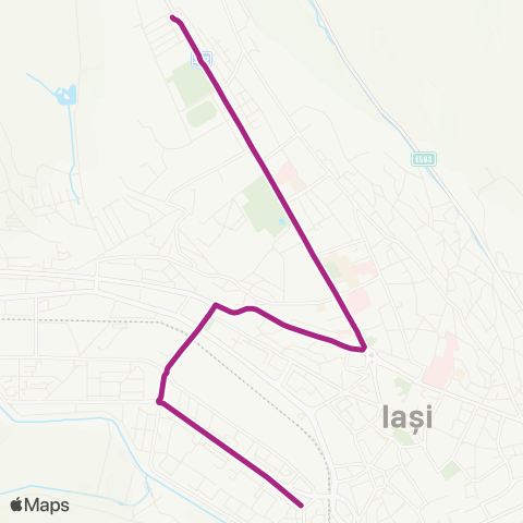 SCTP Piata A.C.B. - Zimbru - O. Bancila - Copou map