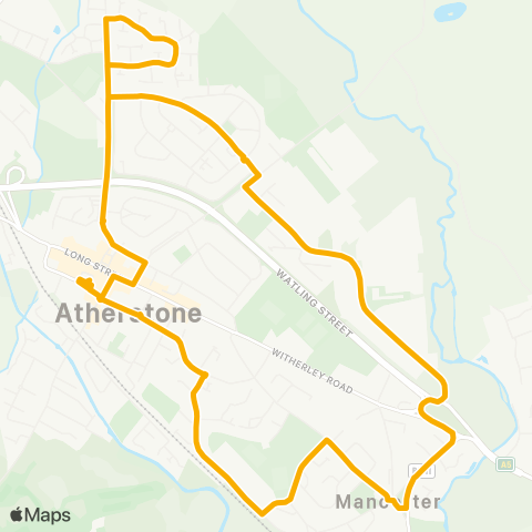 Stagecoach Midlands Bus Station - Bus Station map