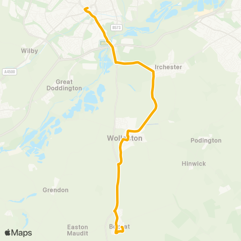 Stagecoach Midlands Church St Interchange - Camden Square map