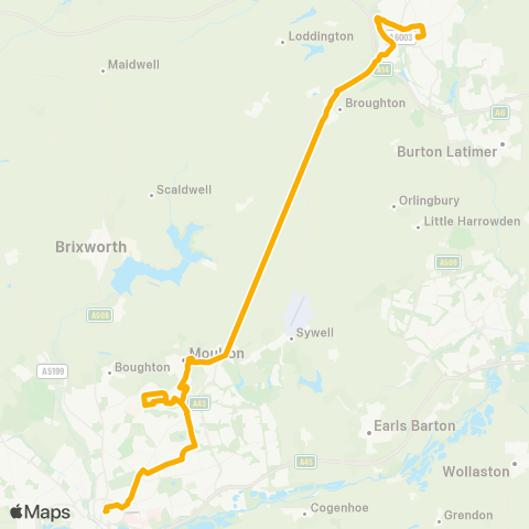 Stagecoach Midlands  map