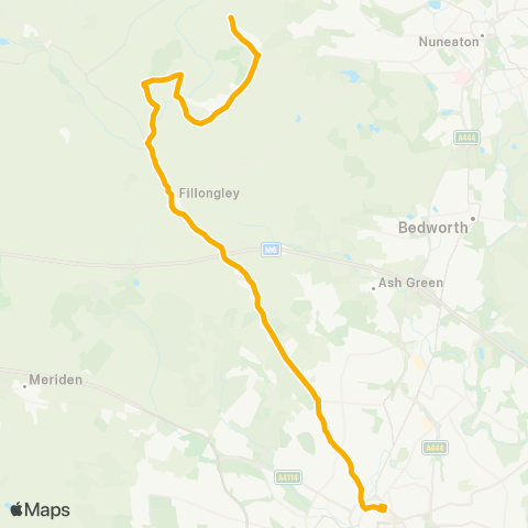 Stagecoach Midlands Bus Station - Pool Meadow Bus Station map