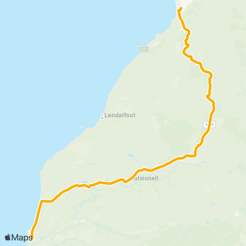 Stagecoach West Scotland Arrol Avenue - Port Rodie map