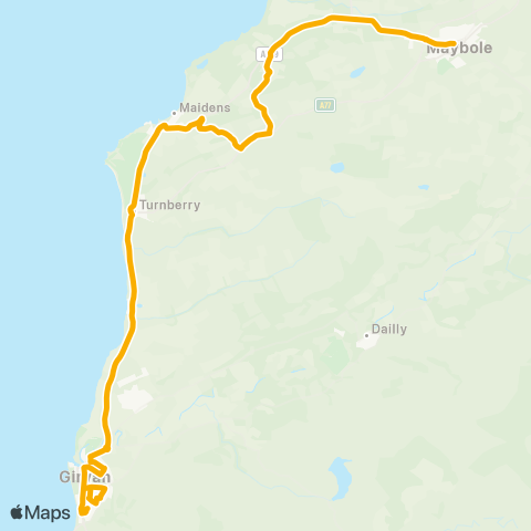 Stagecoach West Scotland Port Rodie Ferry Term - Kings Arms Hotel map
