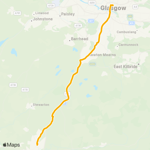 Stagecoach West Scotland Ayr Bus Station - Buchanan Bus Station map