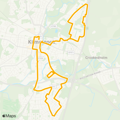 Stagecoach West Scotland Kilmarnock Bus Sta - Kilmarnock Bus Sta map